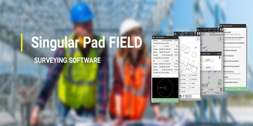 Singular Pad FIELD SURVEYING SOFTWARE